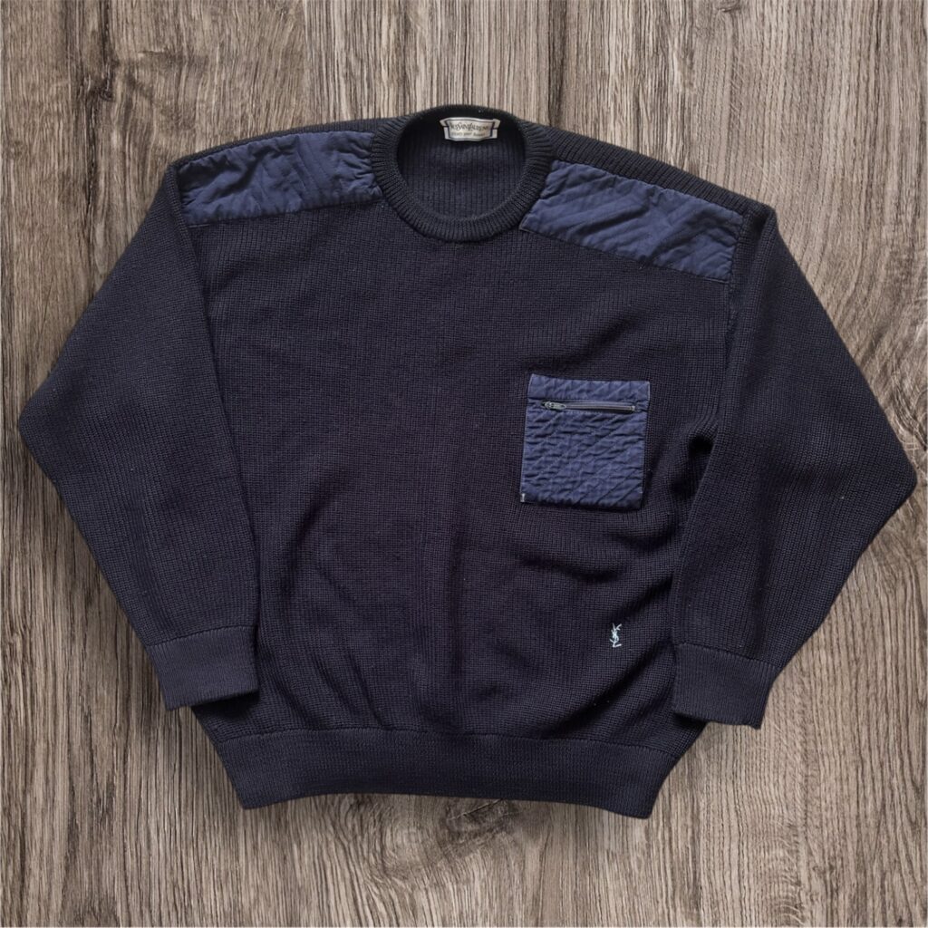Vintage 90’s Yves Saint Laurent Knitwear пуловер