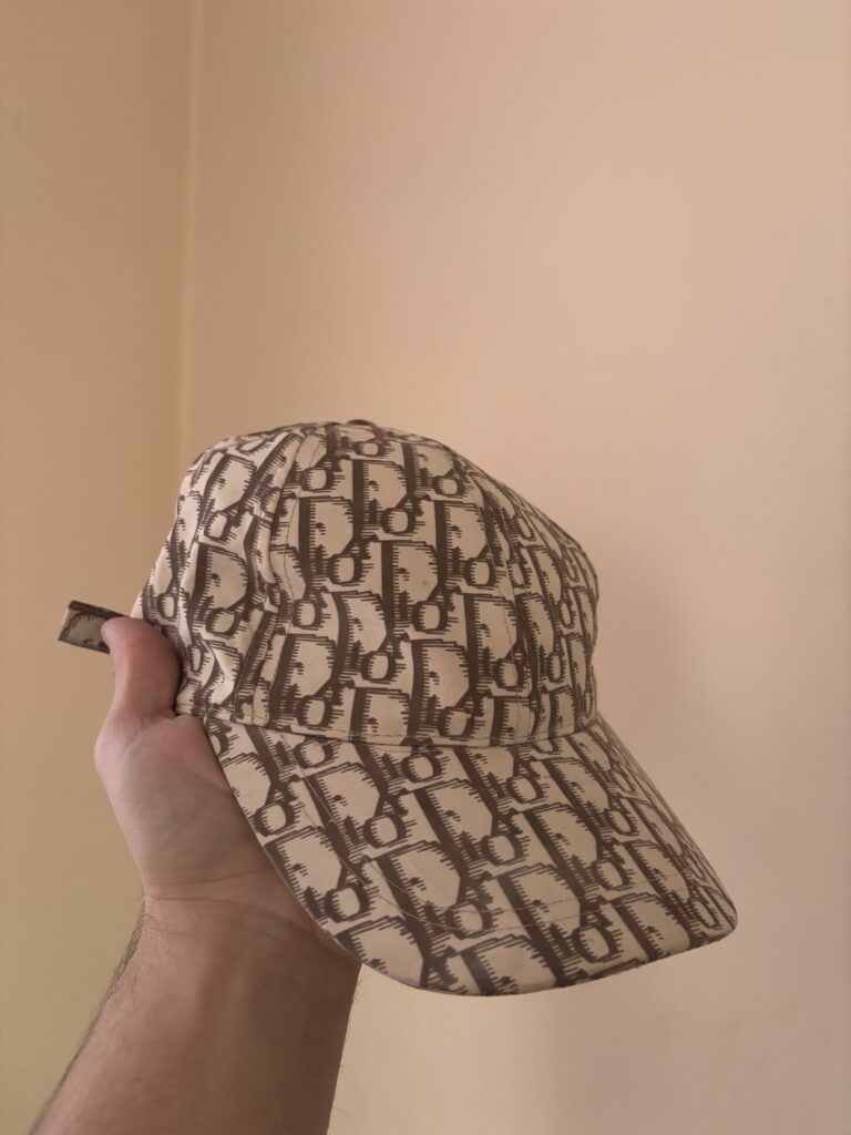 Vintage 90’s Dior Oblique Monogram Hat шапка