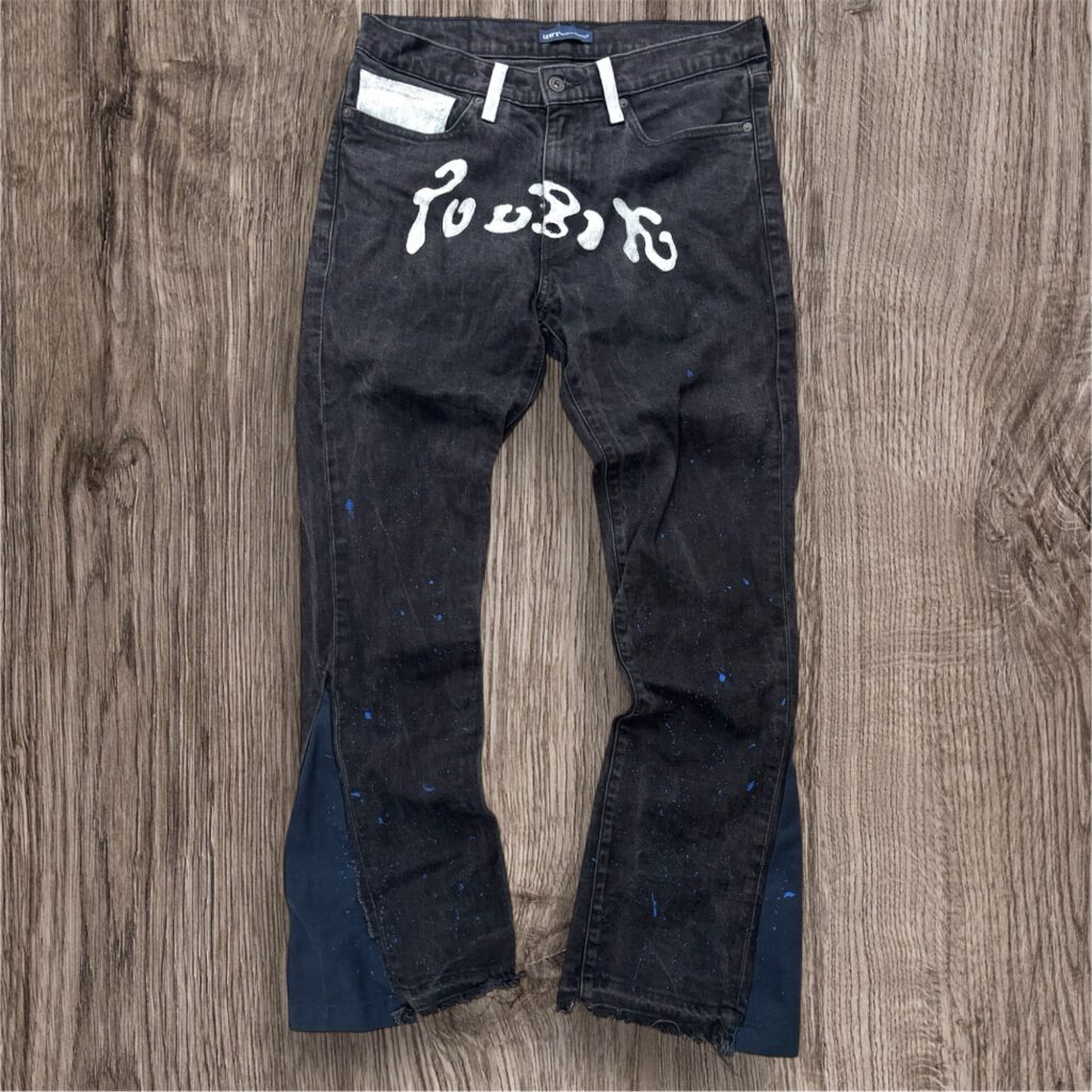 Levi’s Big E Premium Custom Made Flared Denim дънки направени по поръчка