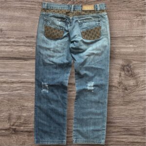 Vintage 90’s Gucci Monogram Pascha Denim дънкиMade in Italy