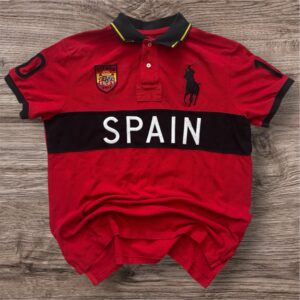 Vintage Polo Ralph Lauren Spain Chief Keef тениска с яка