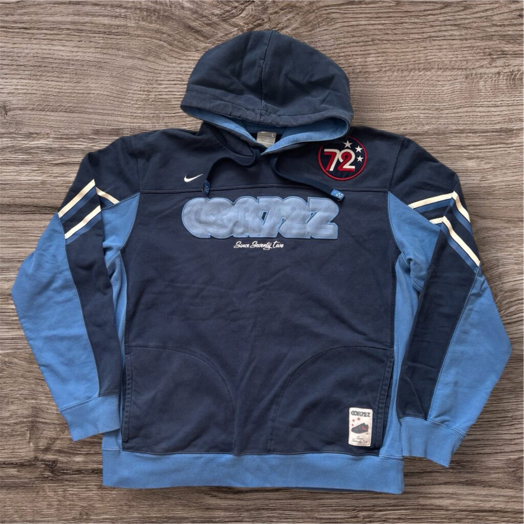 Vintage Y2K Nike Cortez Big Logo Hoodie суичър