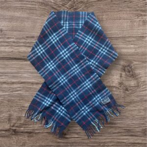 Vintage Burberry’s Check Made in England  шал от 100% агнешка вълна