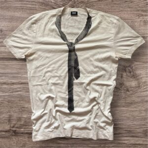 Y2K Dolce & Gabbana Tie Trompe Loeil тениска