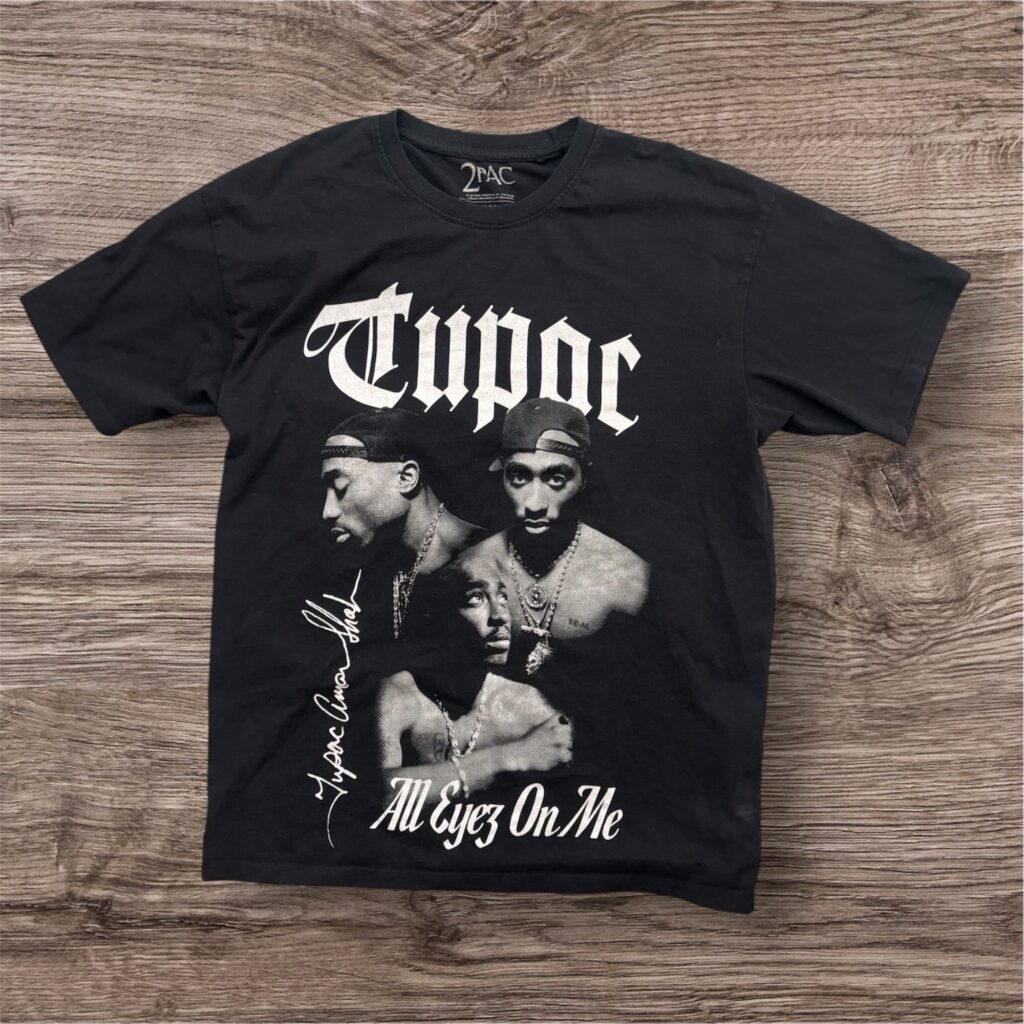 2Pac “All Eyez on Me” Graphic Hip Hop тениска