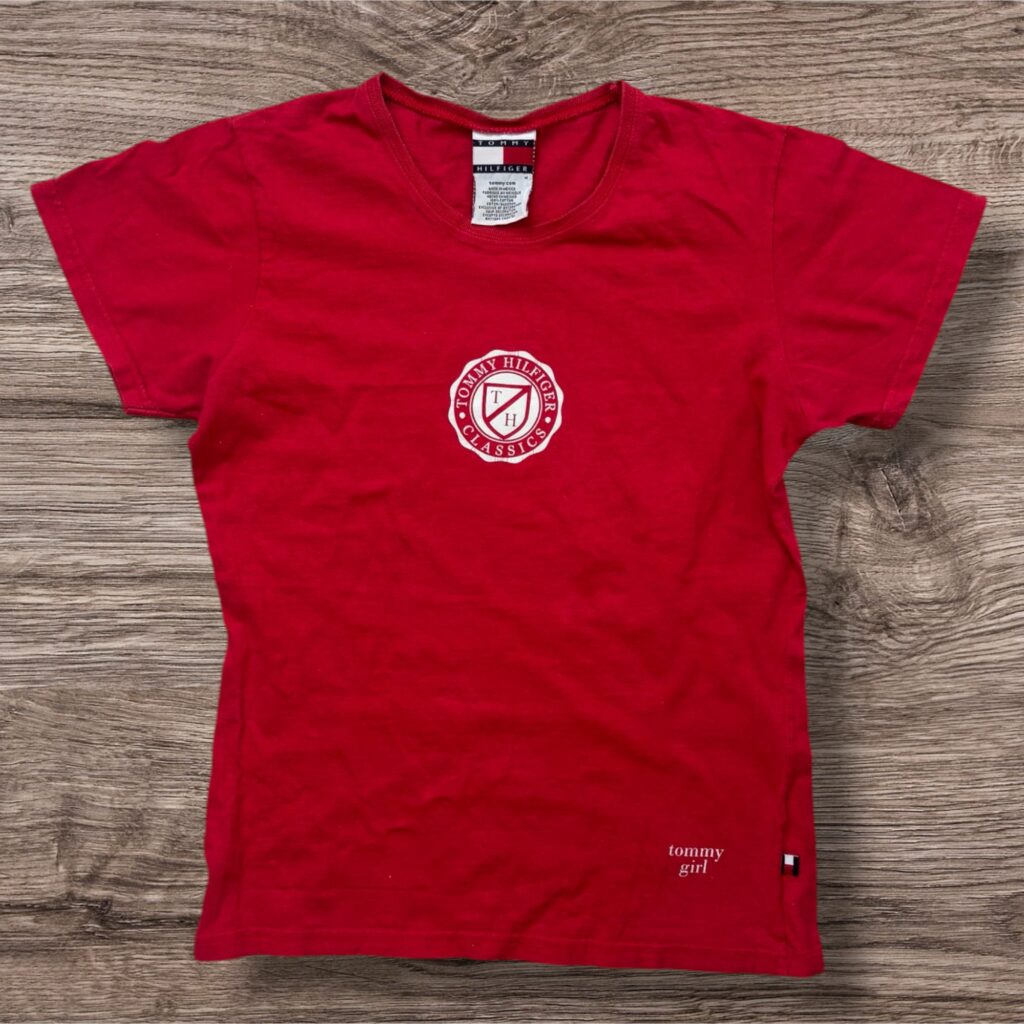 Vintage 90’s Tommy Girl Baby Tee дамски топ