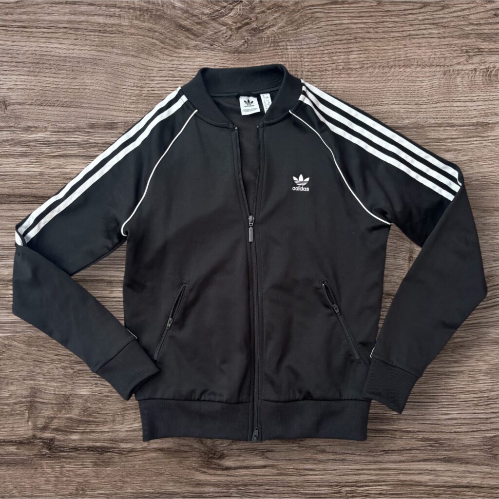 Adidas Three Stripes Zip-up суичър с цип