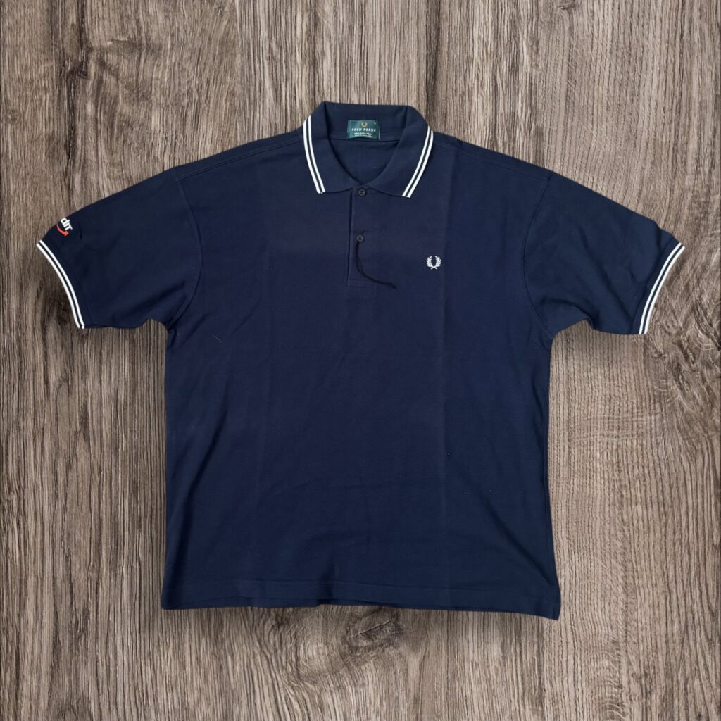 Fred Perry Twin-tipped Polo тениска с яка Made in England