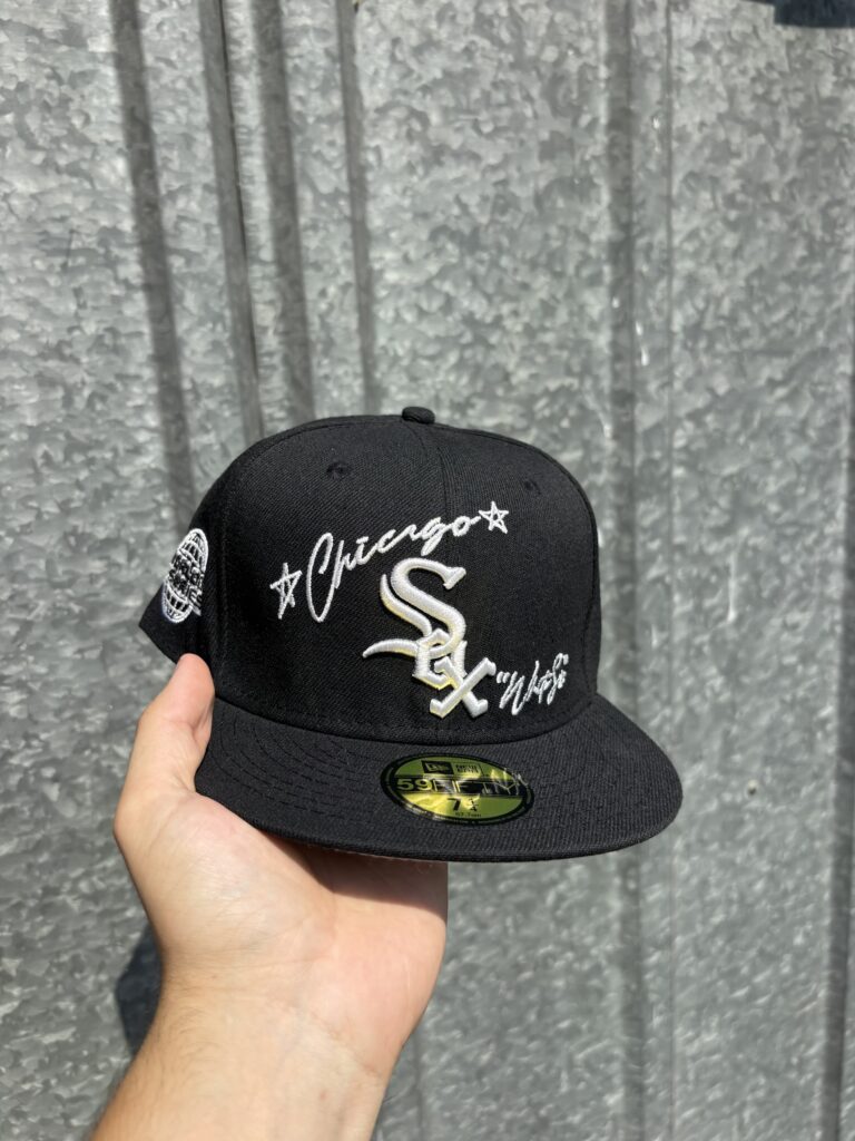 New Era Chicago White Sox Cursive MLB 59FIFTY шапка