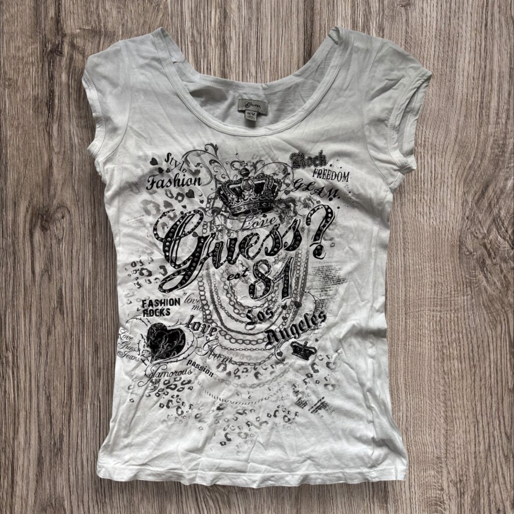 Vintage Guess Y2K Swag дамски топ