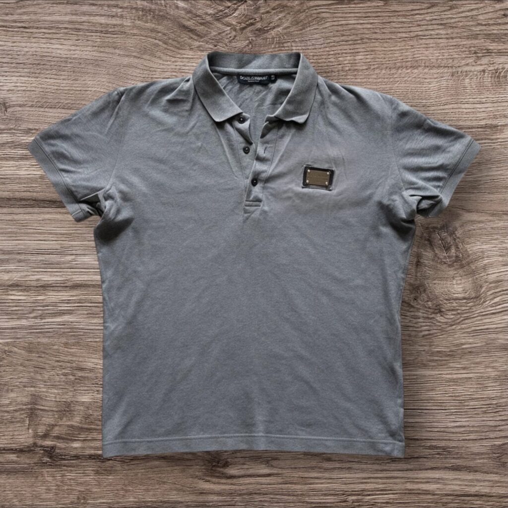Dolce & Gabbana DG Gym Collection Polo тениска с яка